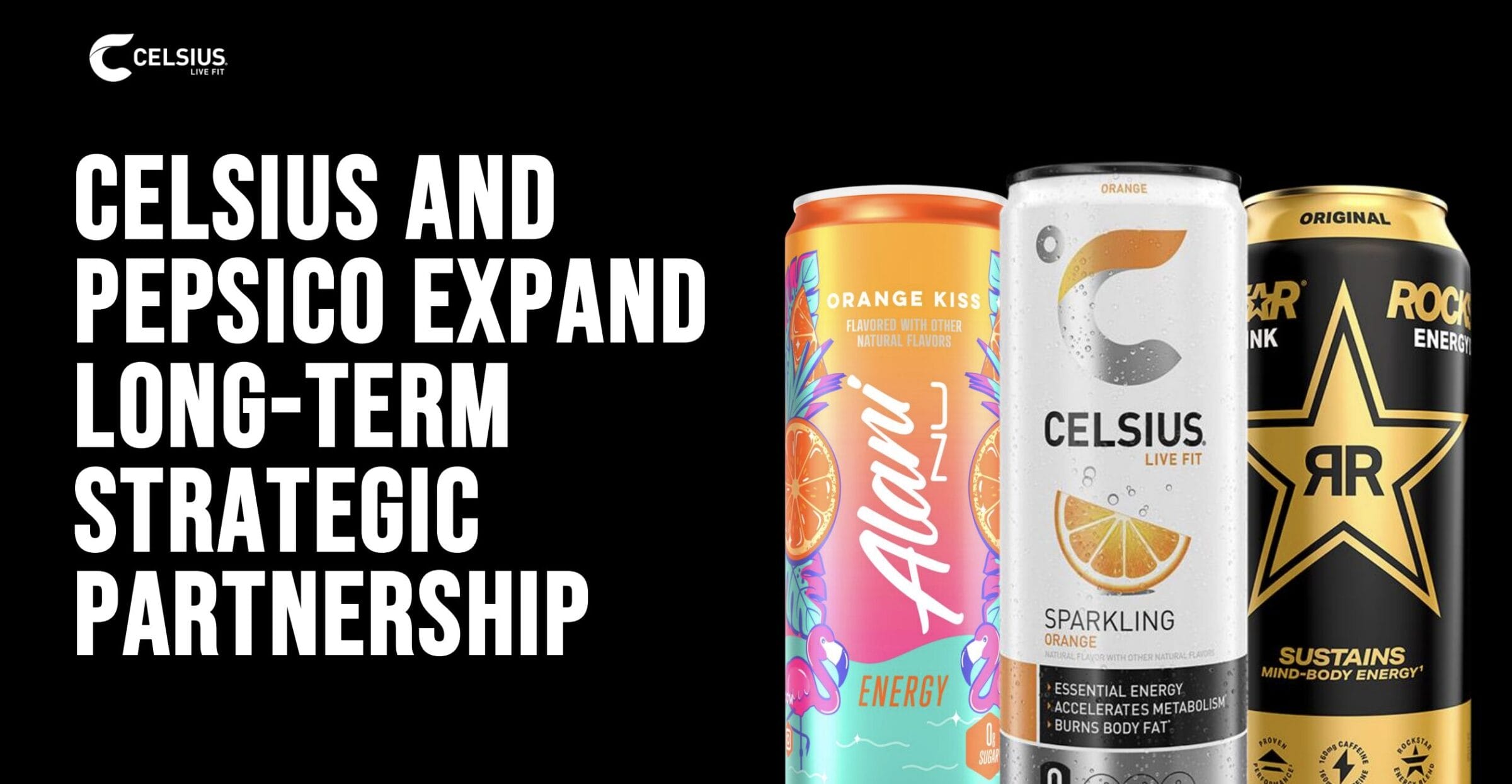 PepsiCo und Celsius Holdings haben ihre Partnerschaft ausgebaut