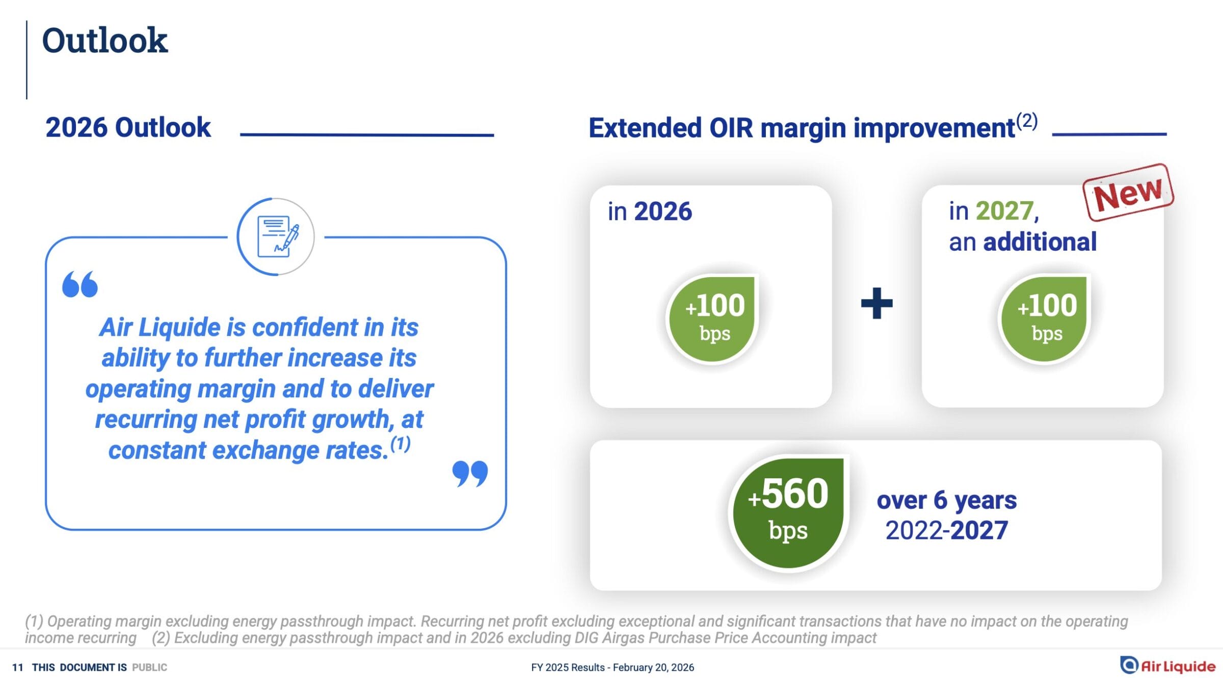Konkurrent Air Liquide traut sich weitere Margensteigerungen zu