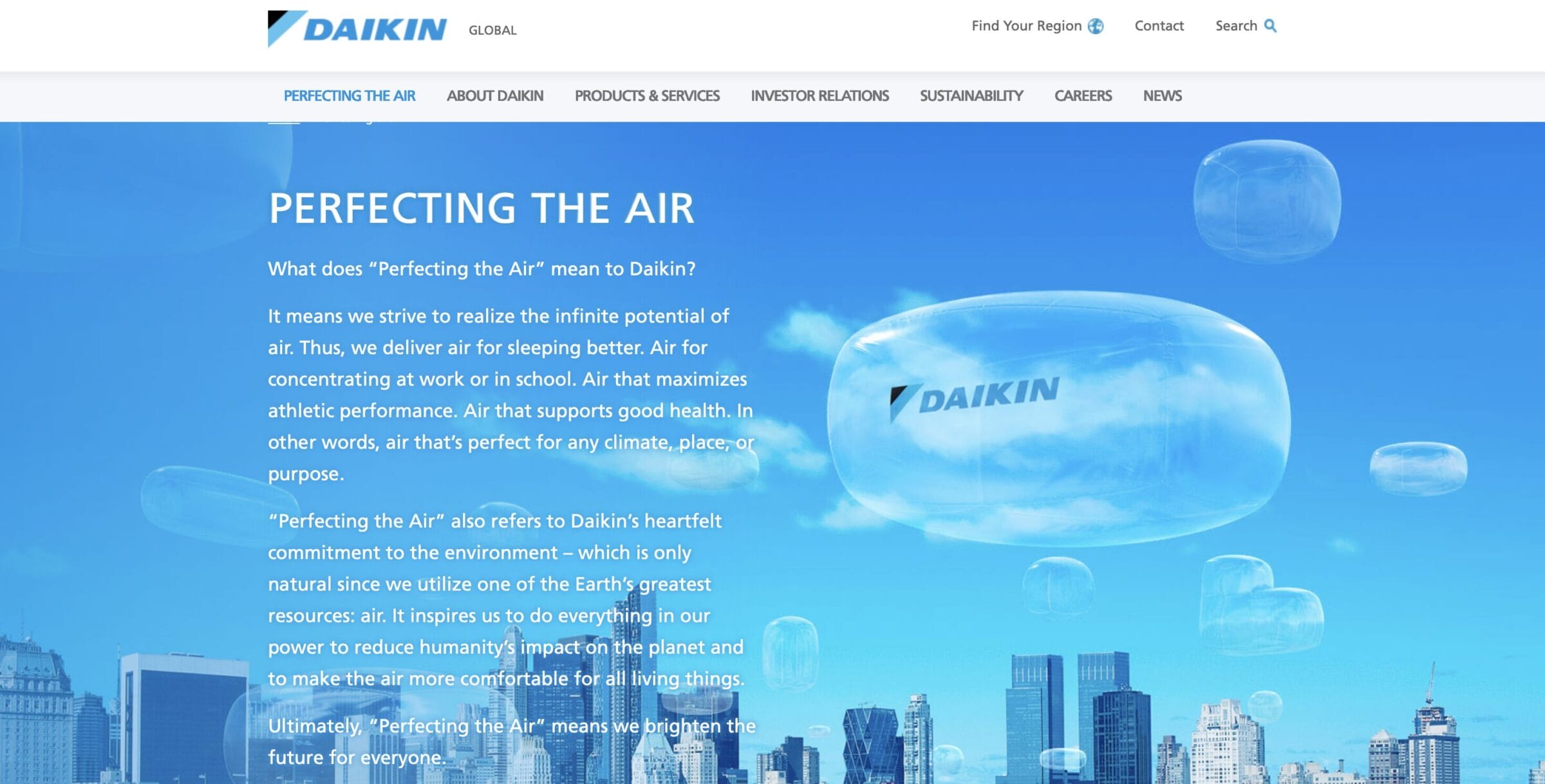 Daikin Aktie: Geschäftsmodell
